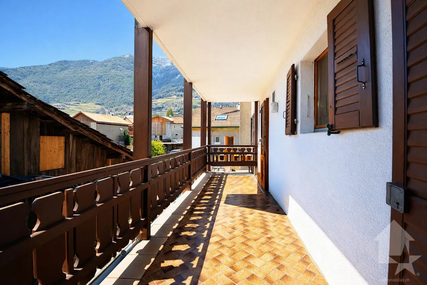 Spacious 4.5-room apartment in the heart of Saxon - Photo 13 of 13