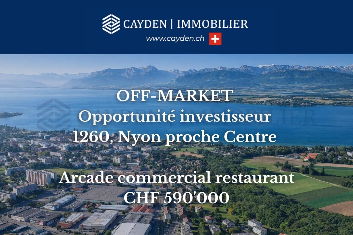 Gewerbefläche in Nyon - Foto 1 von 1