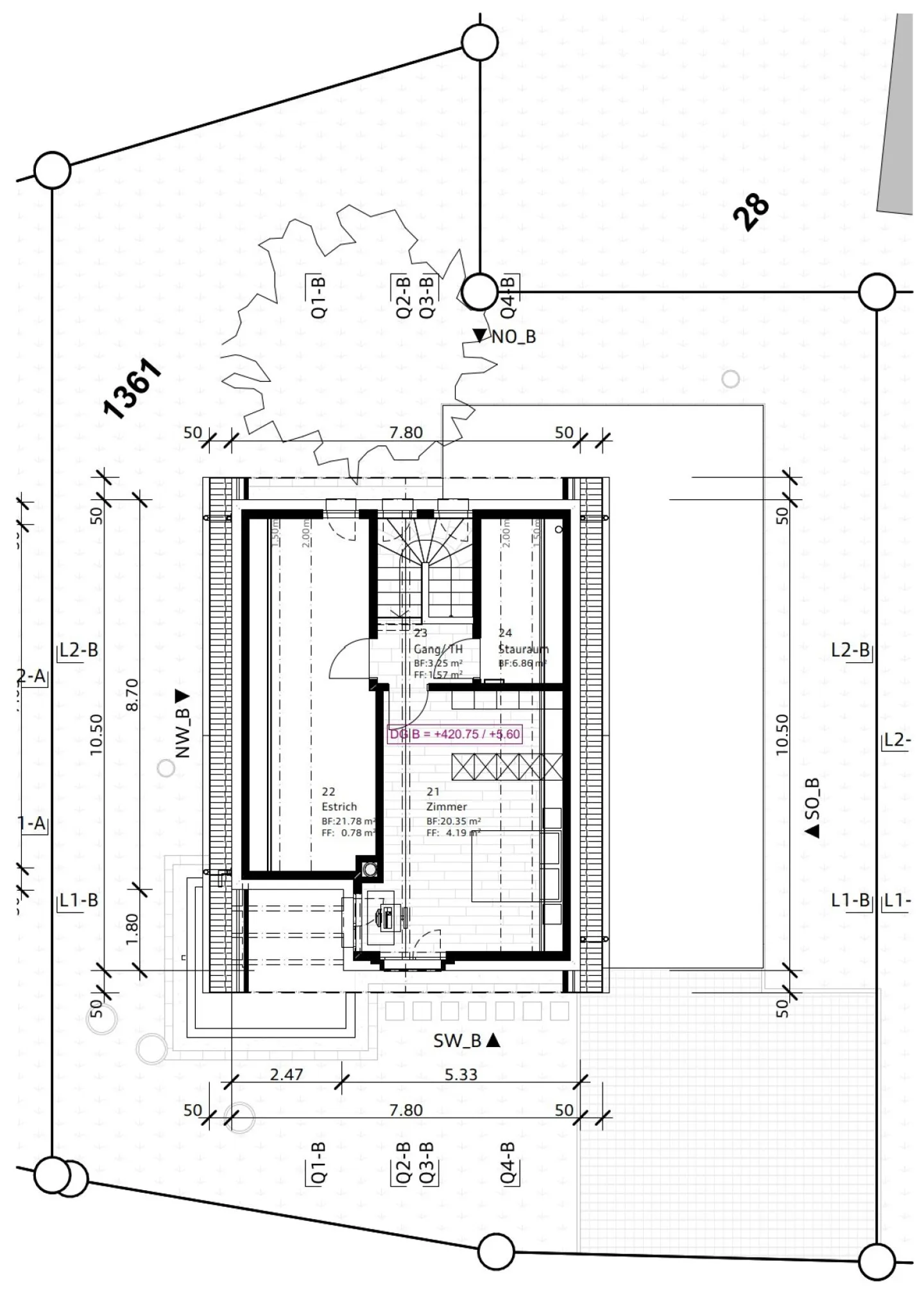 Newly built 6.5-room single-family house with garden - Photo 10 of 11