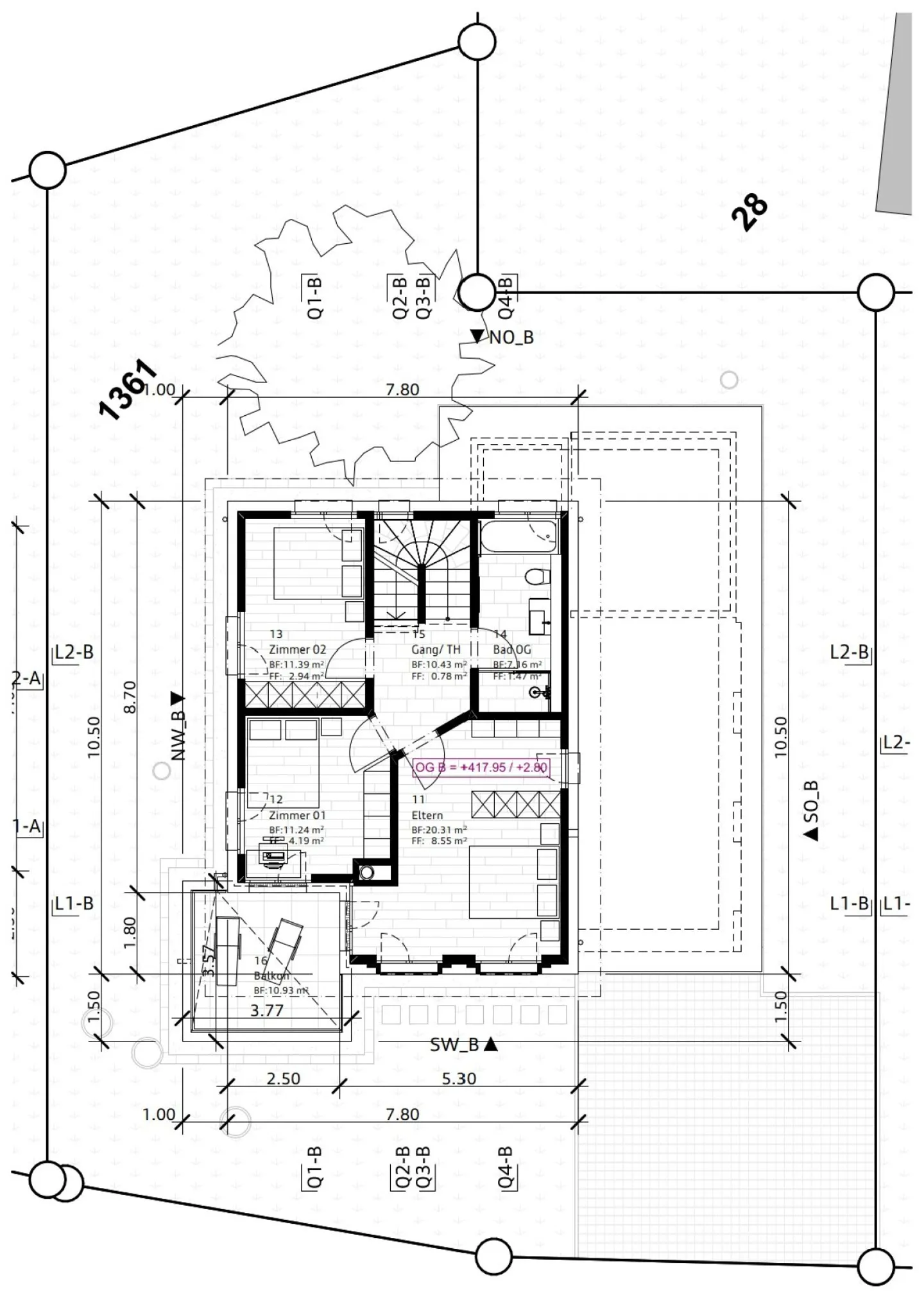 Newly built 6.5-room single-family house with garden - Photo 11 of 11