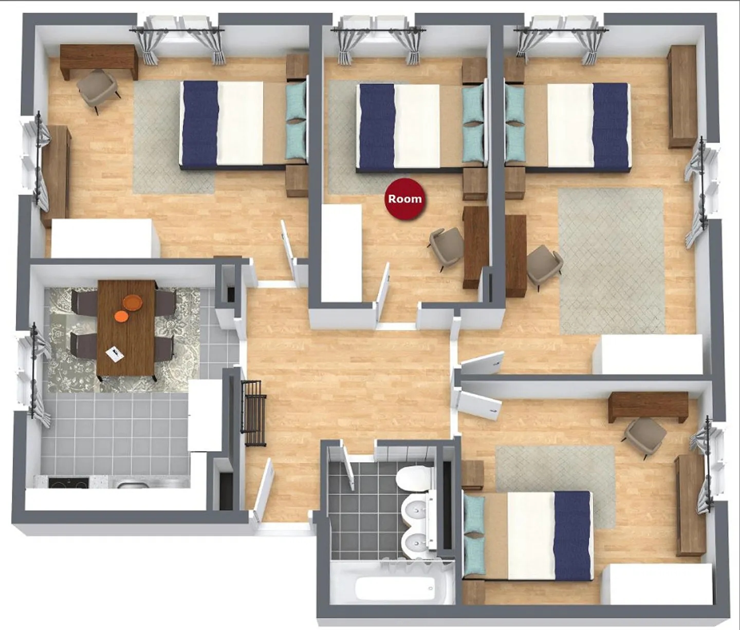 Coliving confortevole nel dinamico quartiere di Altstetten a Zurigo - Foto 20 di 20