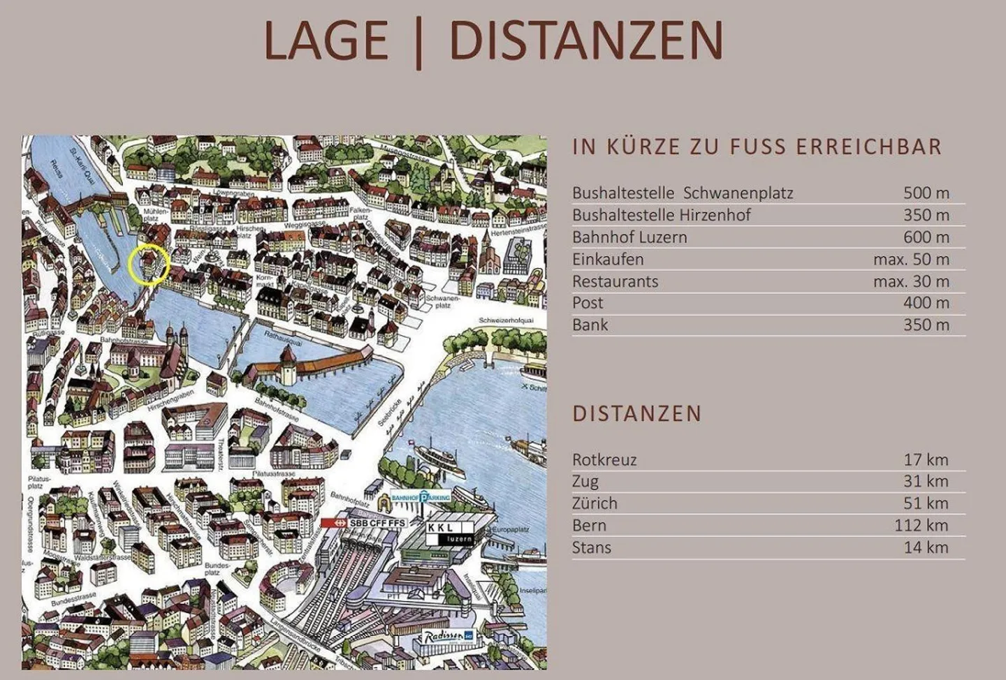 Historical Living Directly on the Reuss - 3-Room Apartment in Luzern - Photo 11 of 11