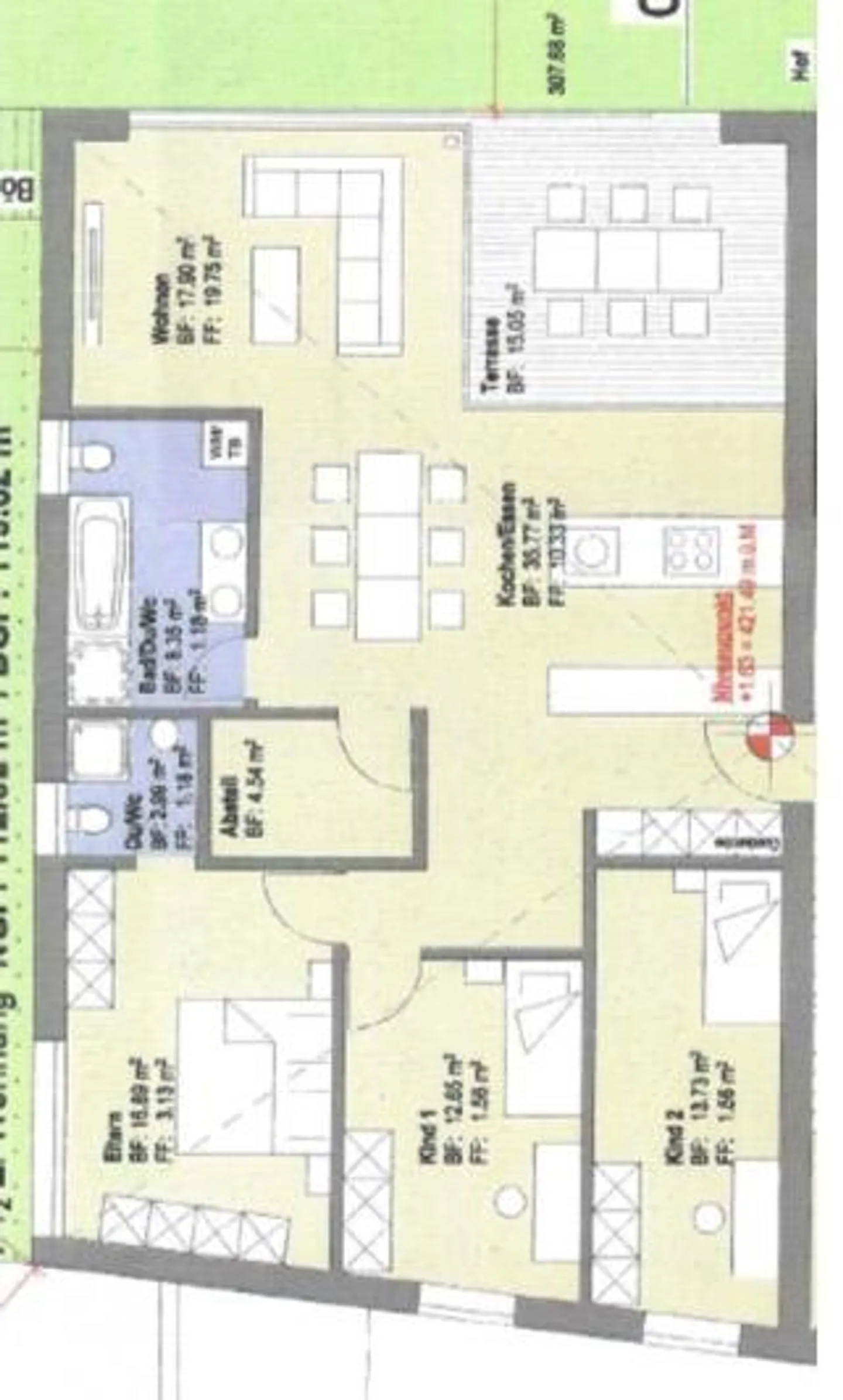 Moderne 4.5-Zimmer Wohnung - Foto 8 von 8