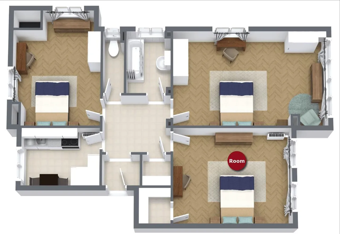 Appartement Coliving Moderne à Lausanne - Photo 17 sur 17