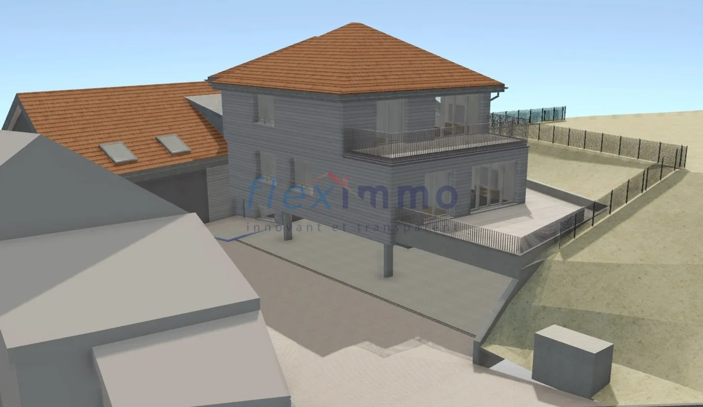 Duplex mit Terrasse in Saint-Cergue - Foto 4 von 9