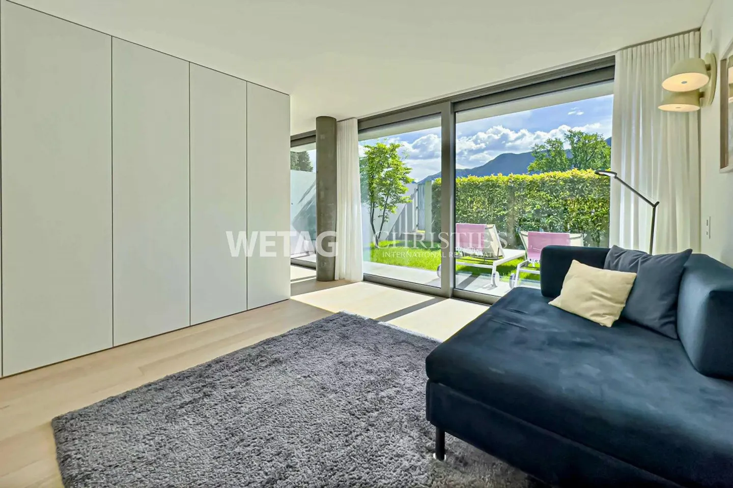 Collina d'Oro-Gentilino: élégante villa en terrasse avec jardin privé à vendre - Photo 6 sur 10