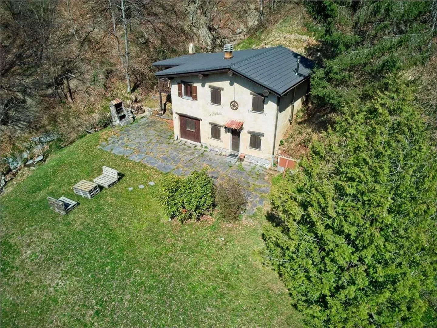 Rustico de conte de fées à Bogno (Val Colla-Lugano) - Photo 5 sur 13