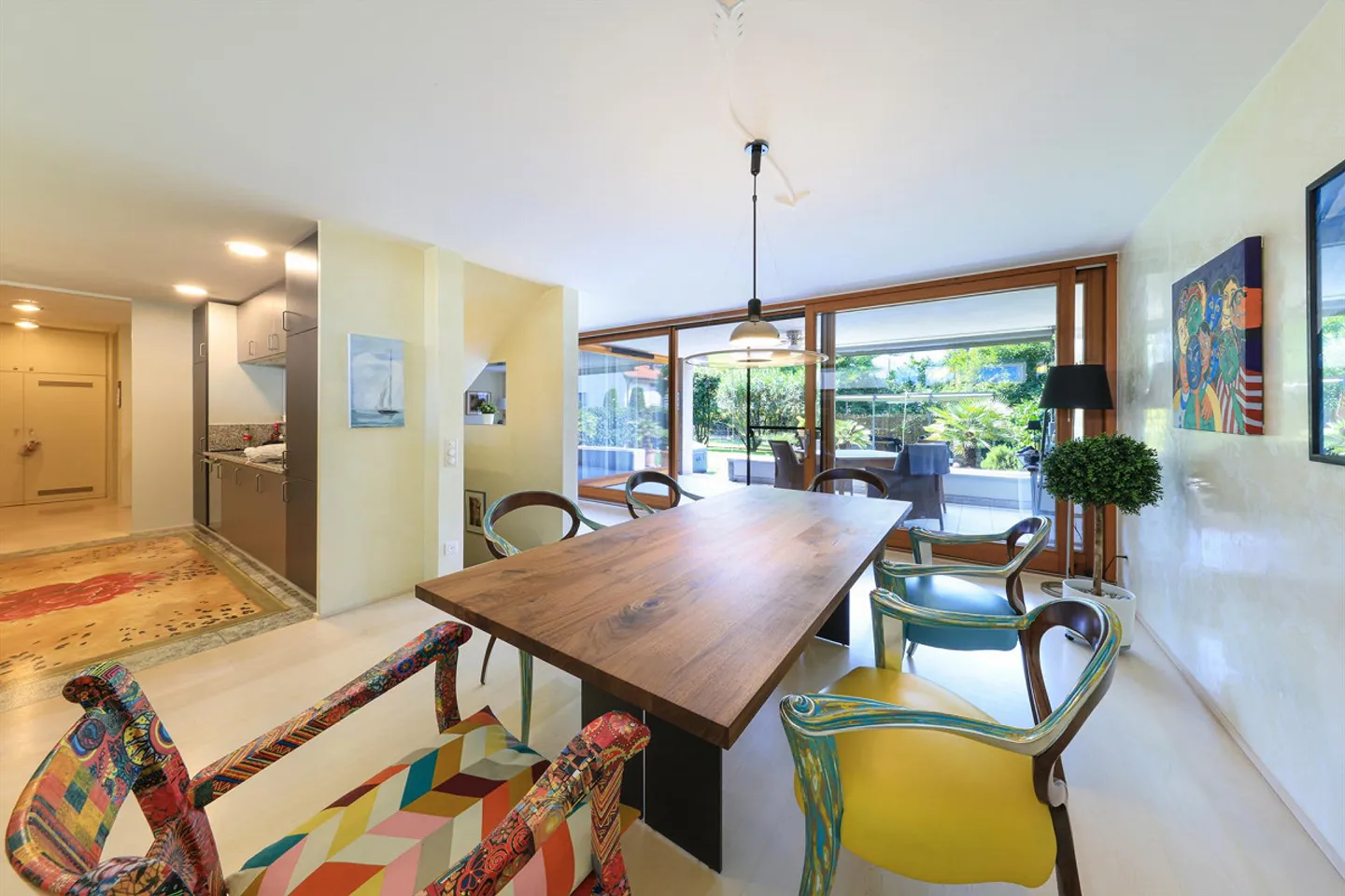 Appartement de jardin 4 1/2 pièces (seconde résidence) - Photo 3 sur 14