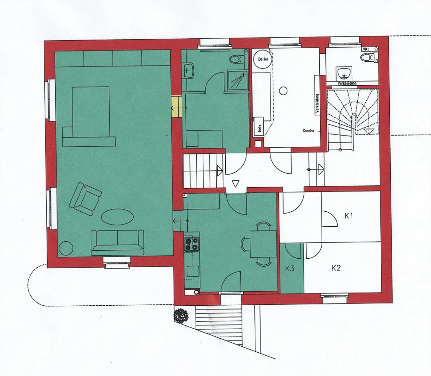 Appartamento 2 camere a Binningen - Foto 9 di 9