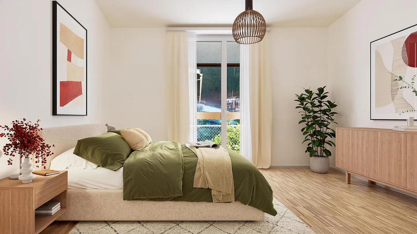 Modernes 5.5-Zimmer-Penthouse - Foto 7 von 10