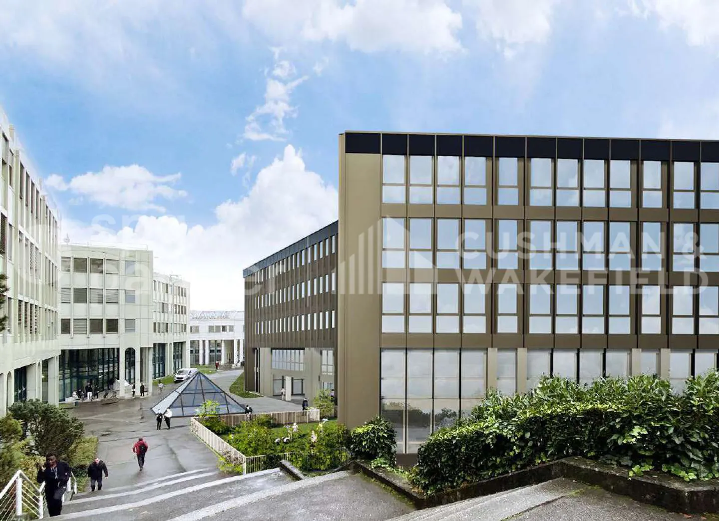 EQUINOXE - Maßgeschneiderte Büroflächen mit Panoramadachgarten - Foto 1 von 7