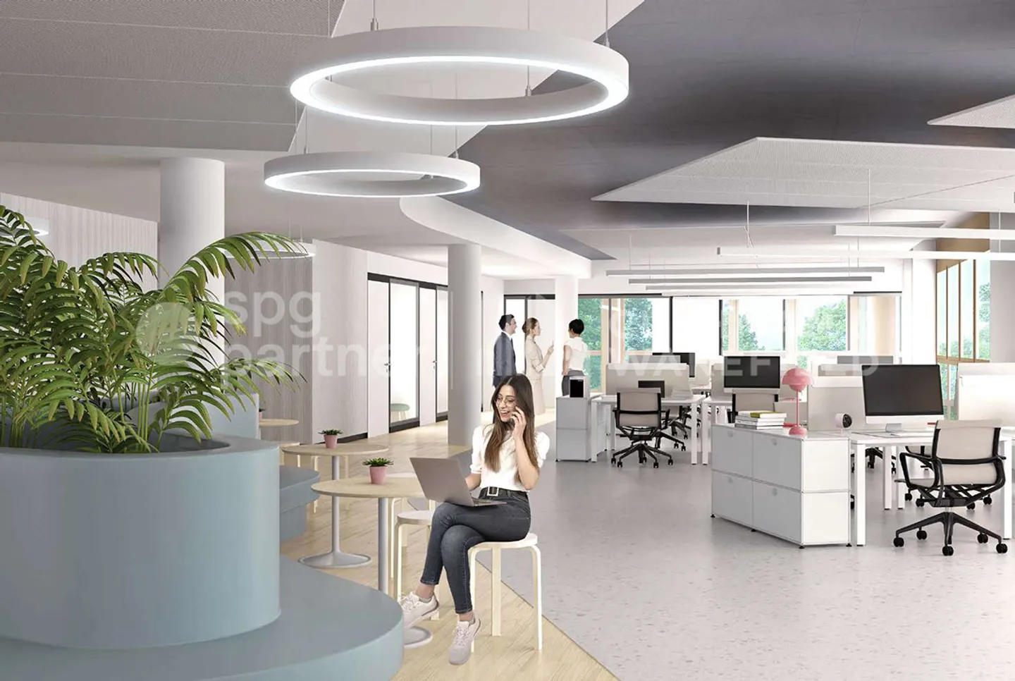 EQUINOXE - Maßgeschneiderte Büroflächen mit Panoramadachgarten - Foto 3 von 7