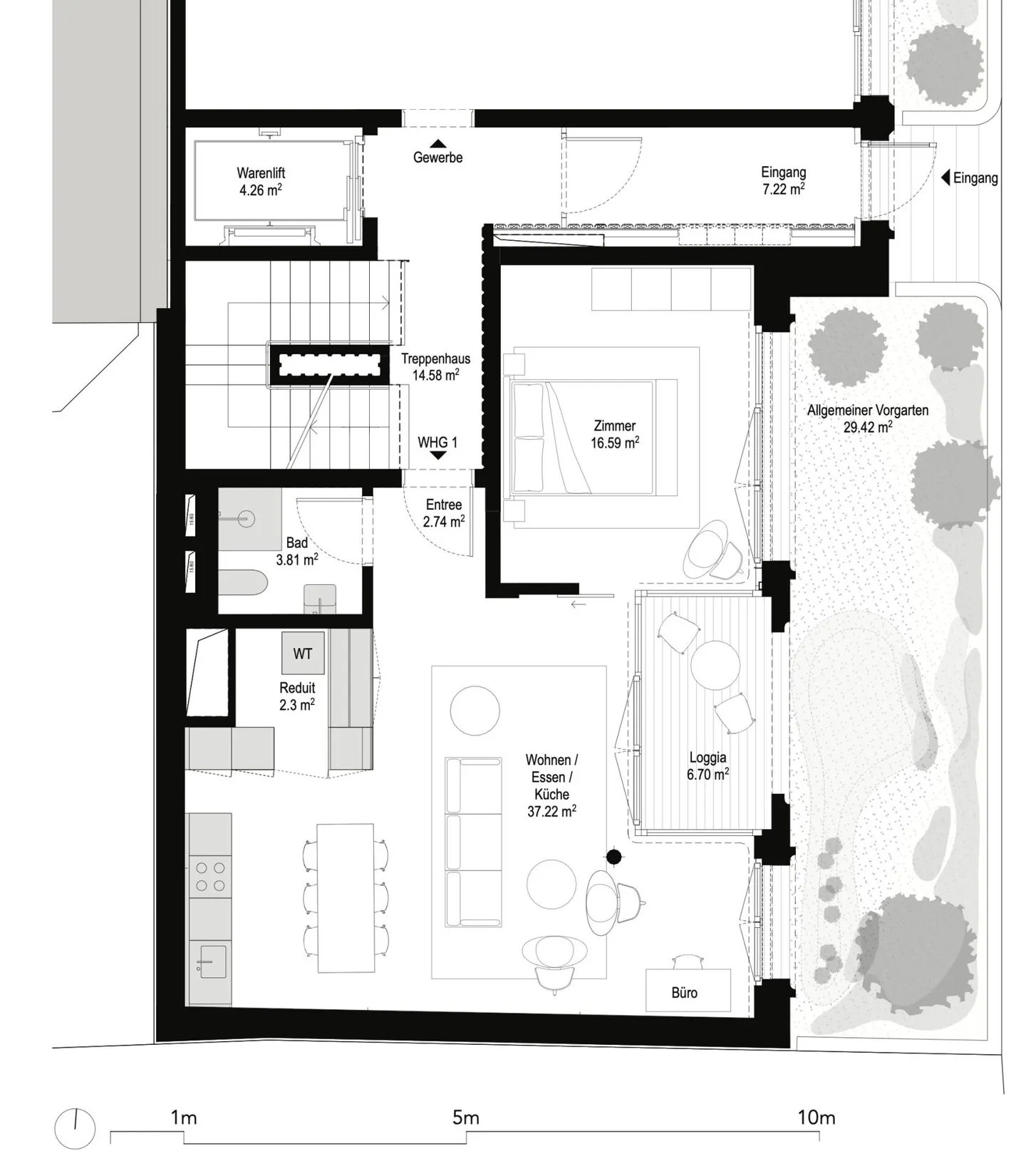 Hochwertig ausgebaute Neubauwohnung im beliebten Bachletten-Quartier! - Foto 6 von 6