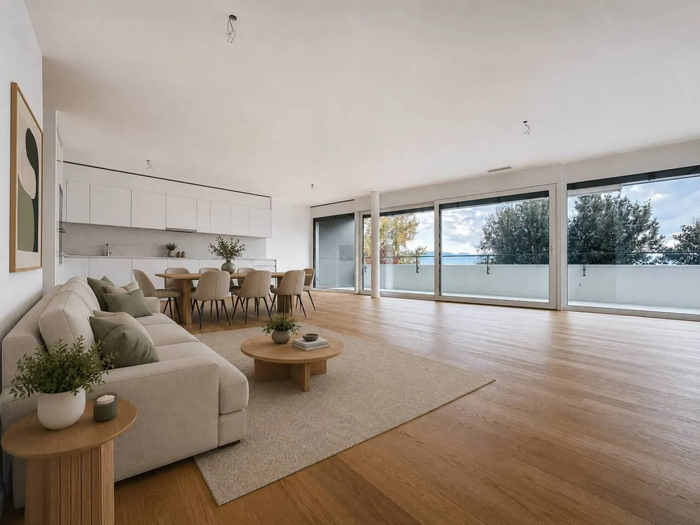 Appartamento nuovo di 4,5 locali con balcone coperto - Foto 1 di 13
