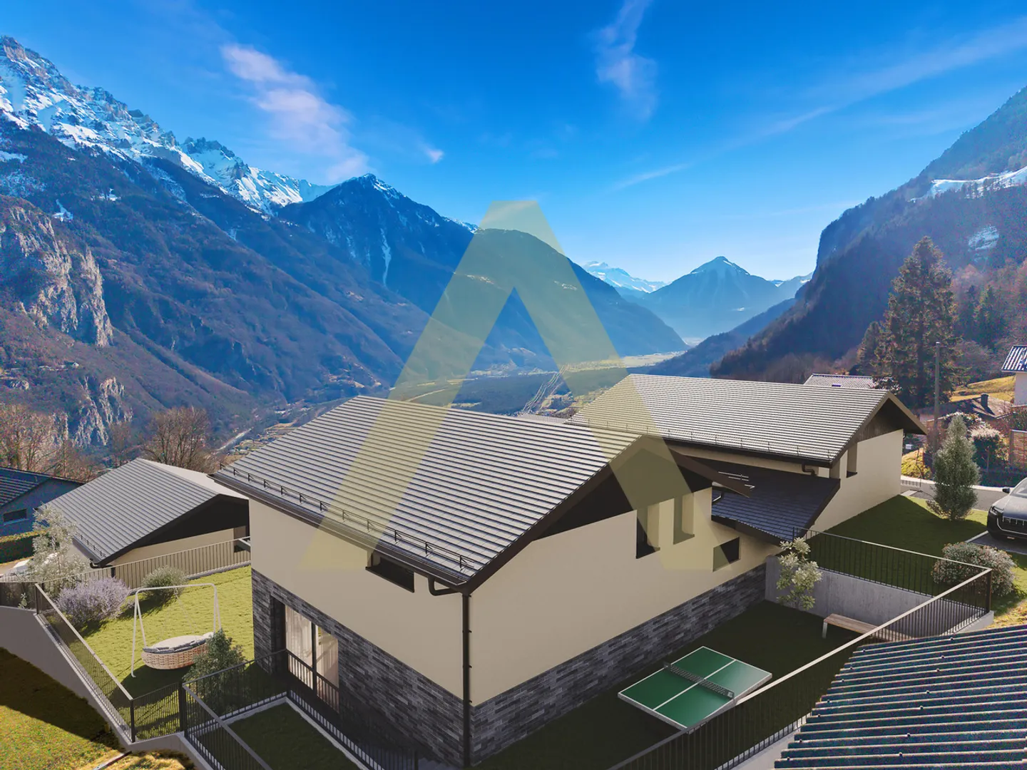 Familienvilla mit atemberaubendem Talblick - Foto 2 von 7
