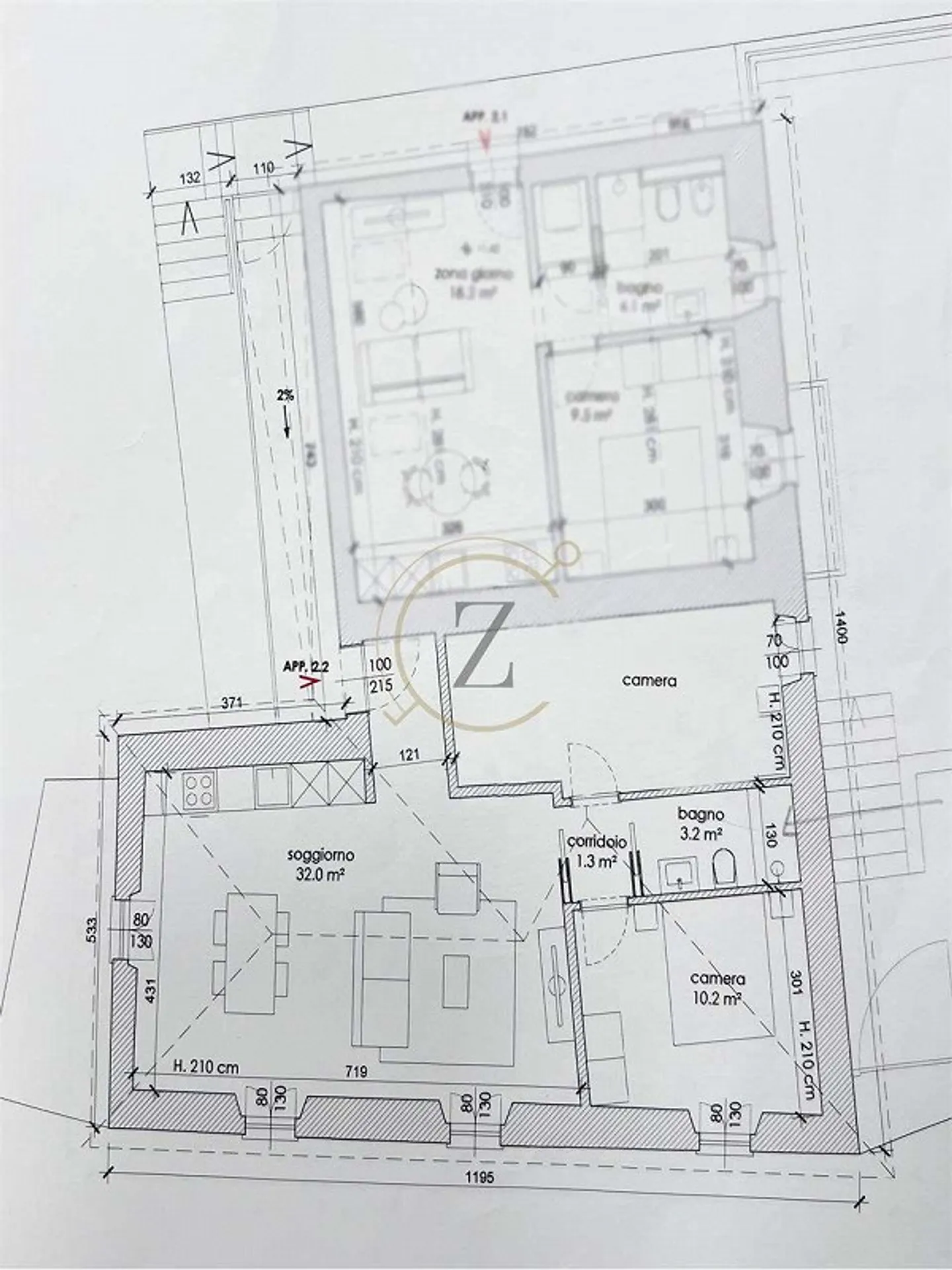 BIRONICO - Attic apartment with 3.5 rooms - Photo 5 of 5