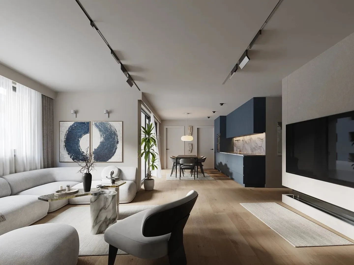 Penthouse with 4.5 rooms in Evionnaz - Photo 2 of 5