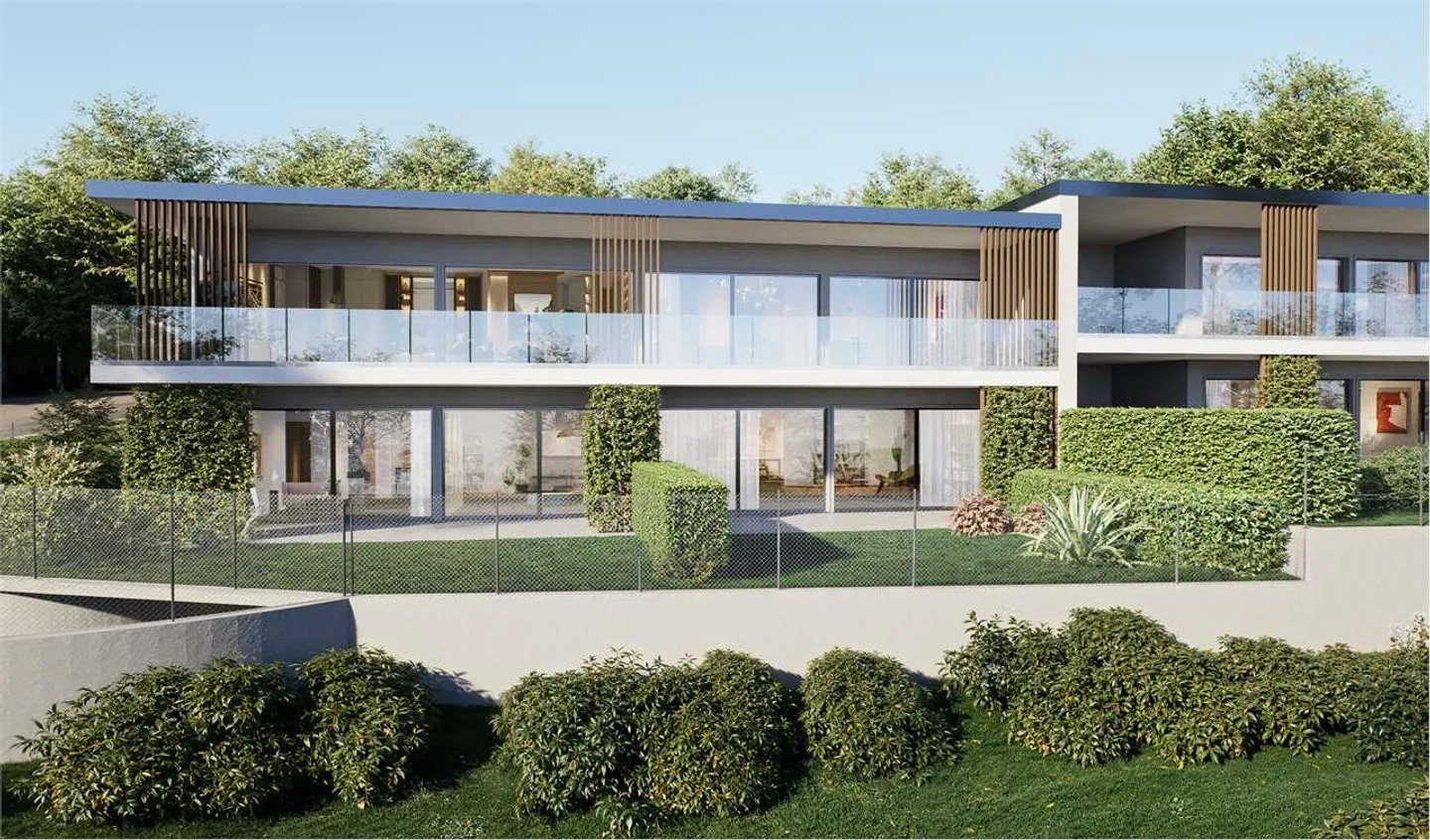 4.5 Room Apartment with Large Garden and Lake View in Lugano - Photo 2 of 3