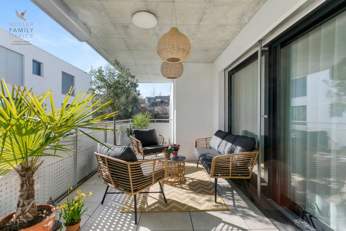 Modernes Familienapartment mit Balkon - Foto 4 von 13