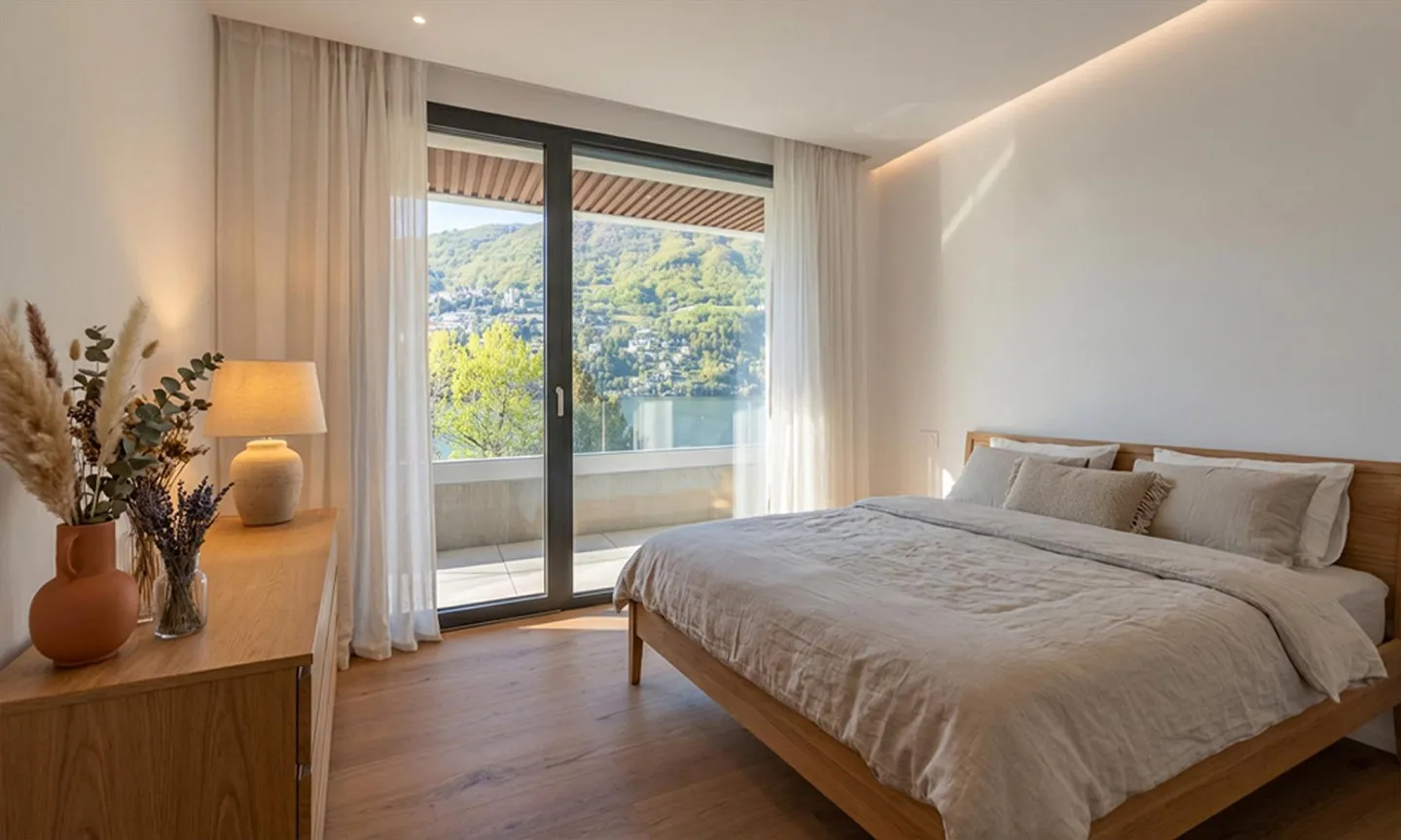 STUNNENDE VILLA MIT SEEBLICK UND BOOTSPLATZ IN BRUSINO ARSIZIO - Foto 8 von 13