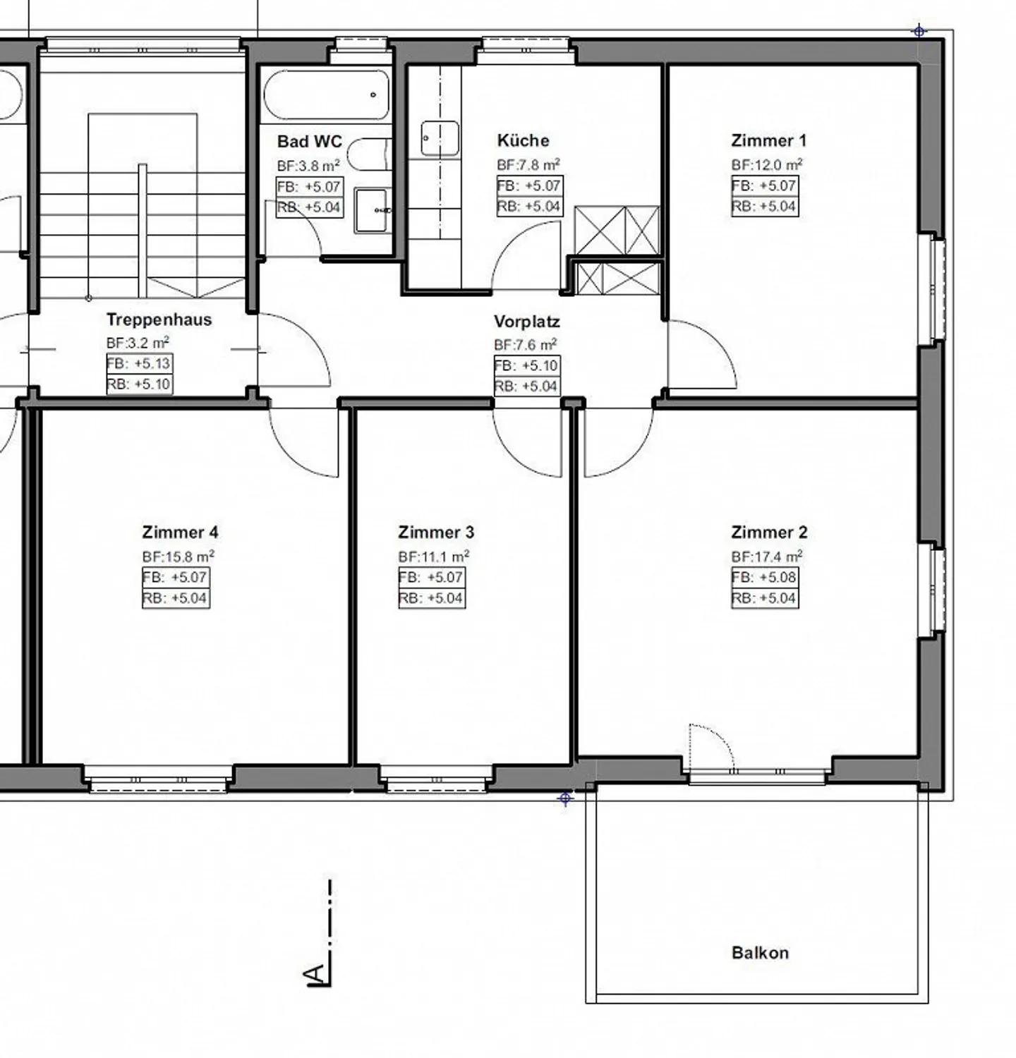 Spacious 4.0-room apartment with large balcony in a quiet location - Photo 10 of 10