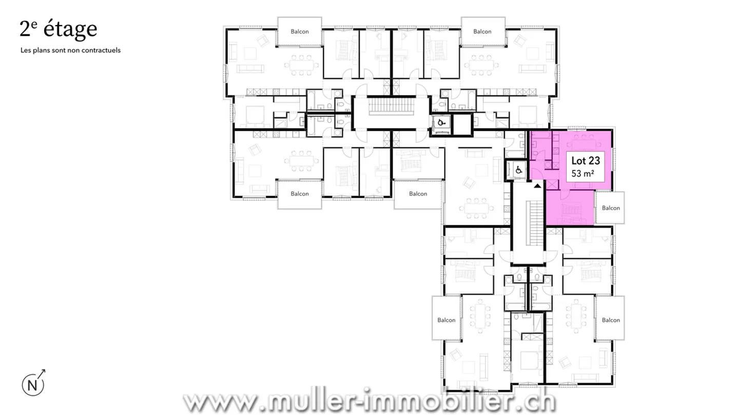 Appartement Charmant avec Balcon - Photo 5 sur 13