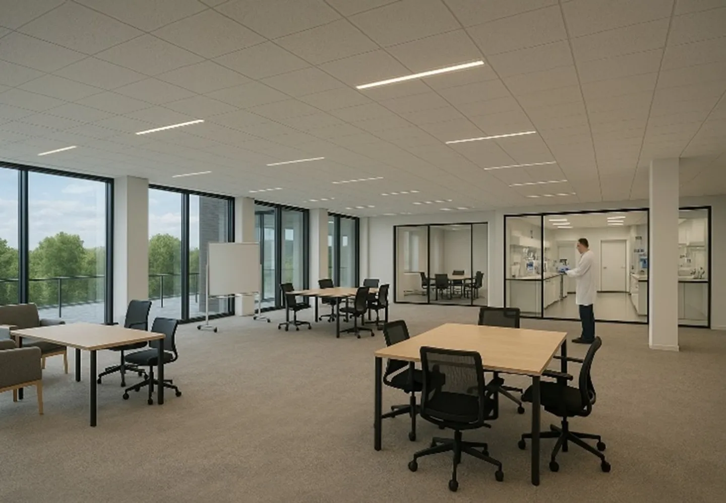 Spazio moderno per uffici, commercio, laboratori a Eiken - nuova costruzione 2027 - Foto 4 di 6