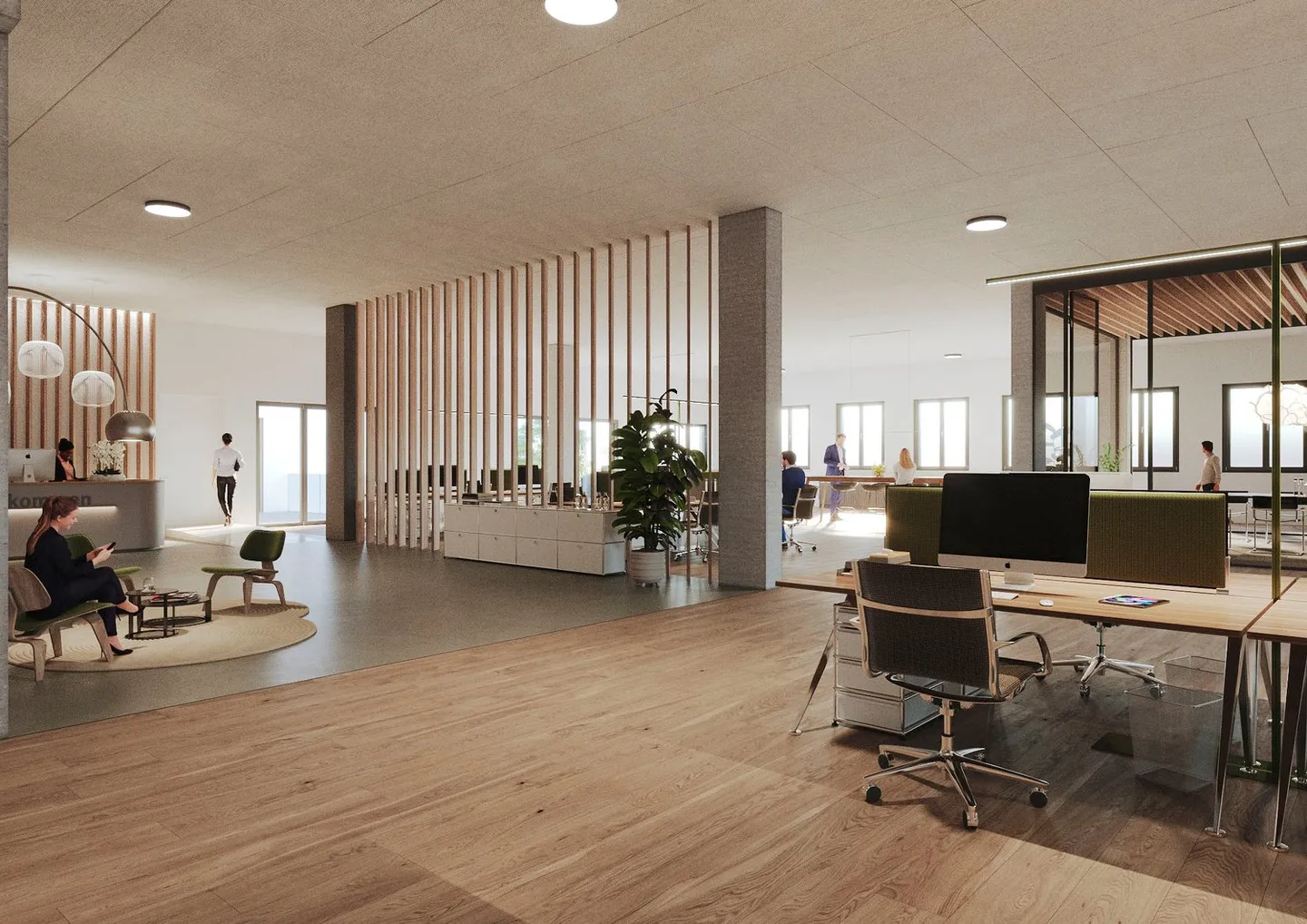 Spazio moderno per uffici, commercio, laboratori a Eiken - nuova costruzione 2027 - Foto 5 di 6