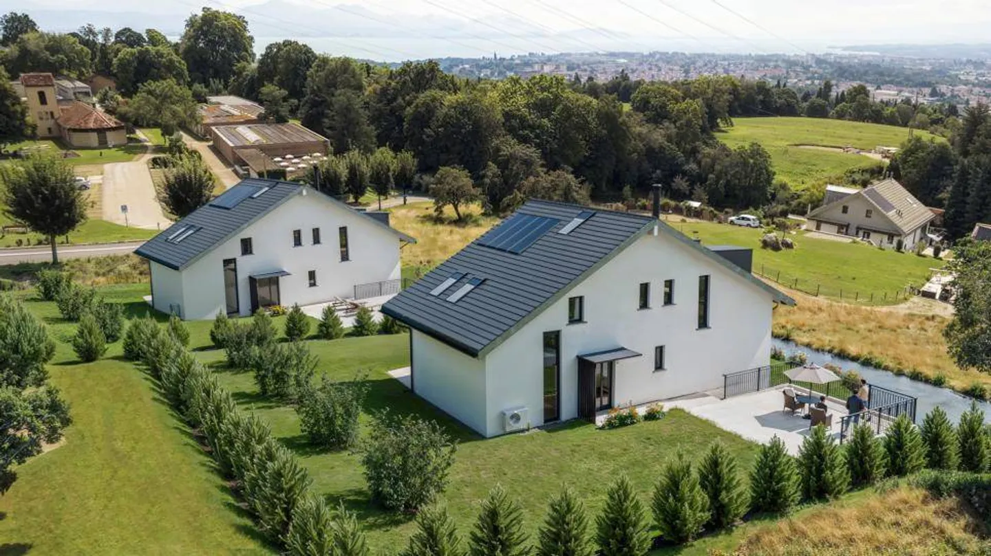 Maison individuelle - Bâtiaz 2 à Jouxtens-Mézery - B - Photo 1 sur 3