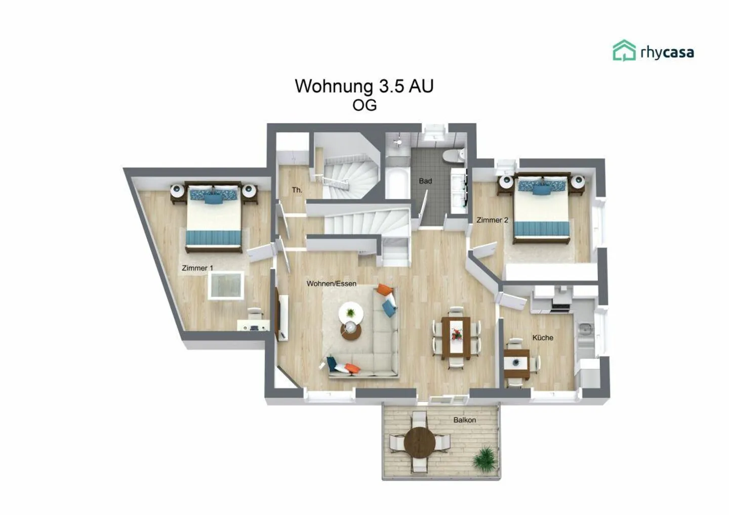Prime Location - Sunny 3.5 Room Apartment - Photo 12 of 12