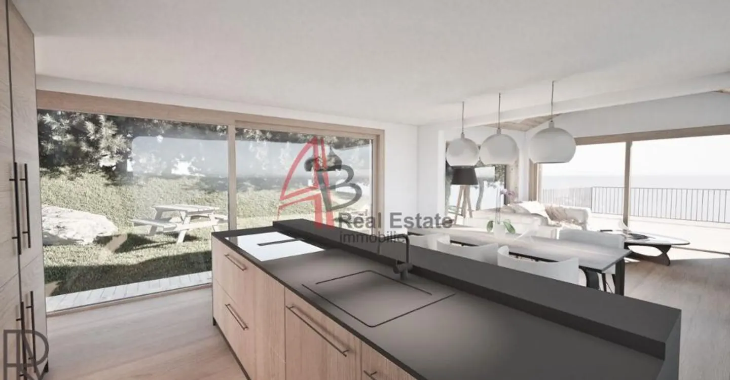 Contemporary villa of 4.5 rooms - 3 bedrooms, private forest and panoramic view - Chemin-Dessus (Val de Bagnes) - Photo 9 of 13