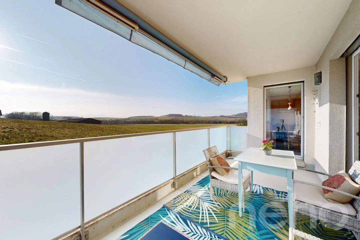 Appartement lumineux 3.5p avec balcon - Photo 2 sur 12