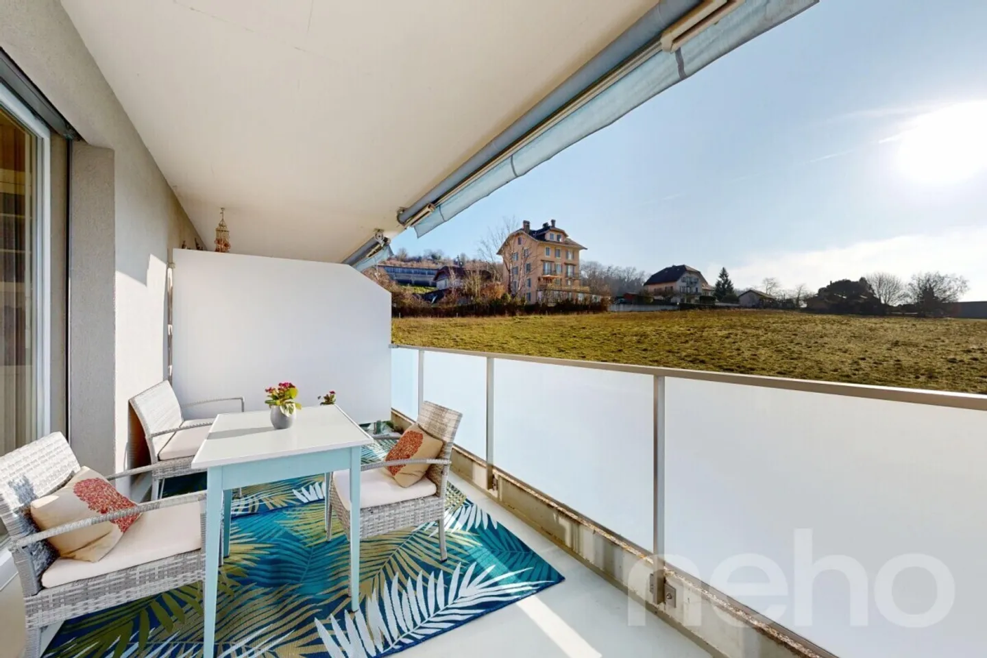 Appartement lumineux 3.5p avec balcon - Photo 4 sur 12