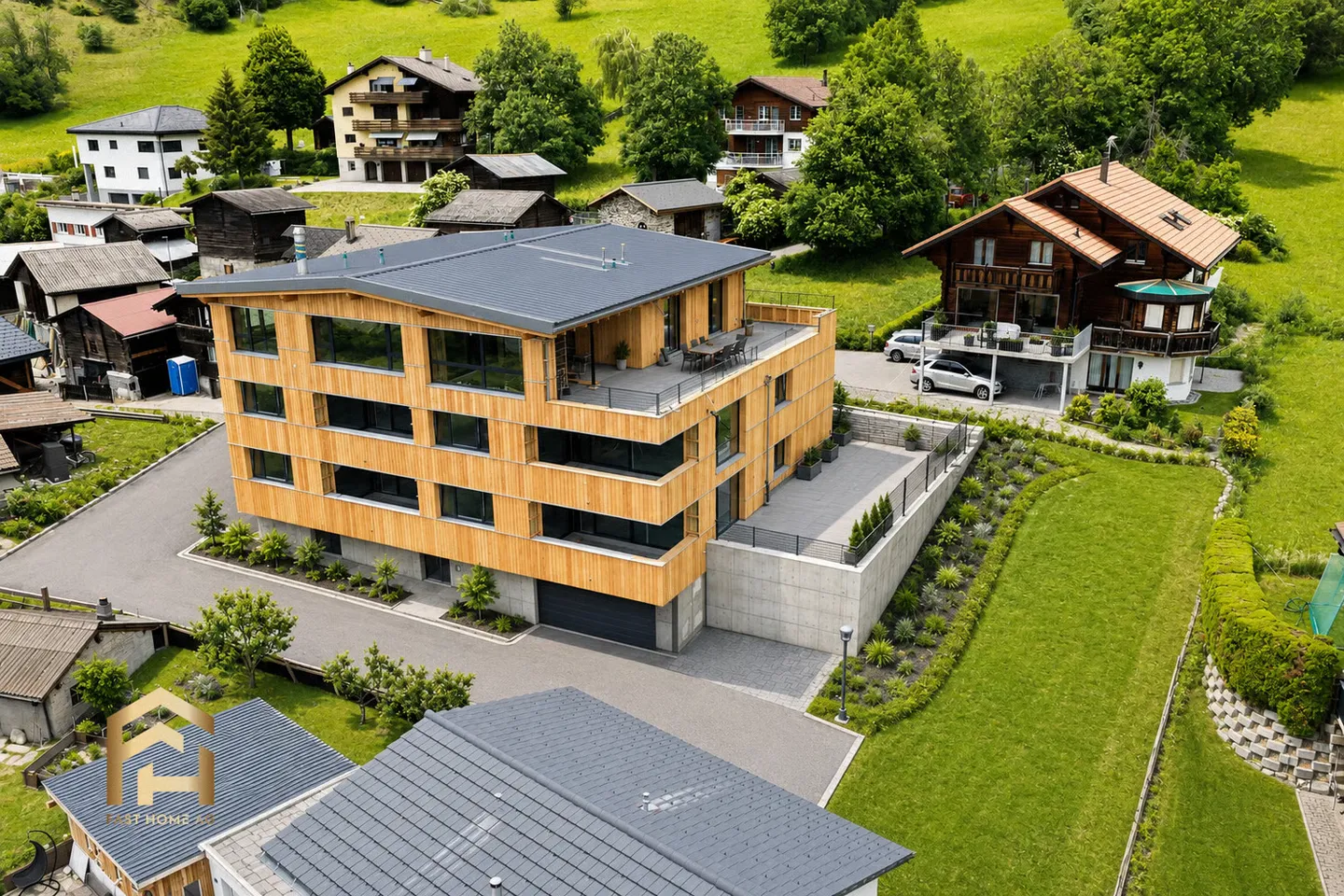 Appartement de 4,5 pièces de haute qualité au 1er étage à Ried-Brig - Photo 1 sur 13