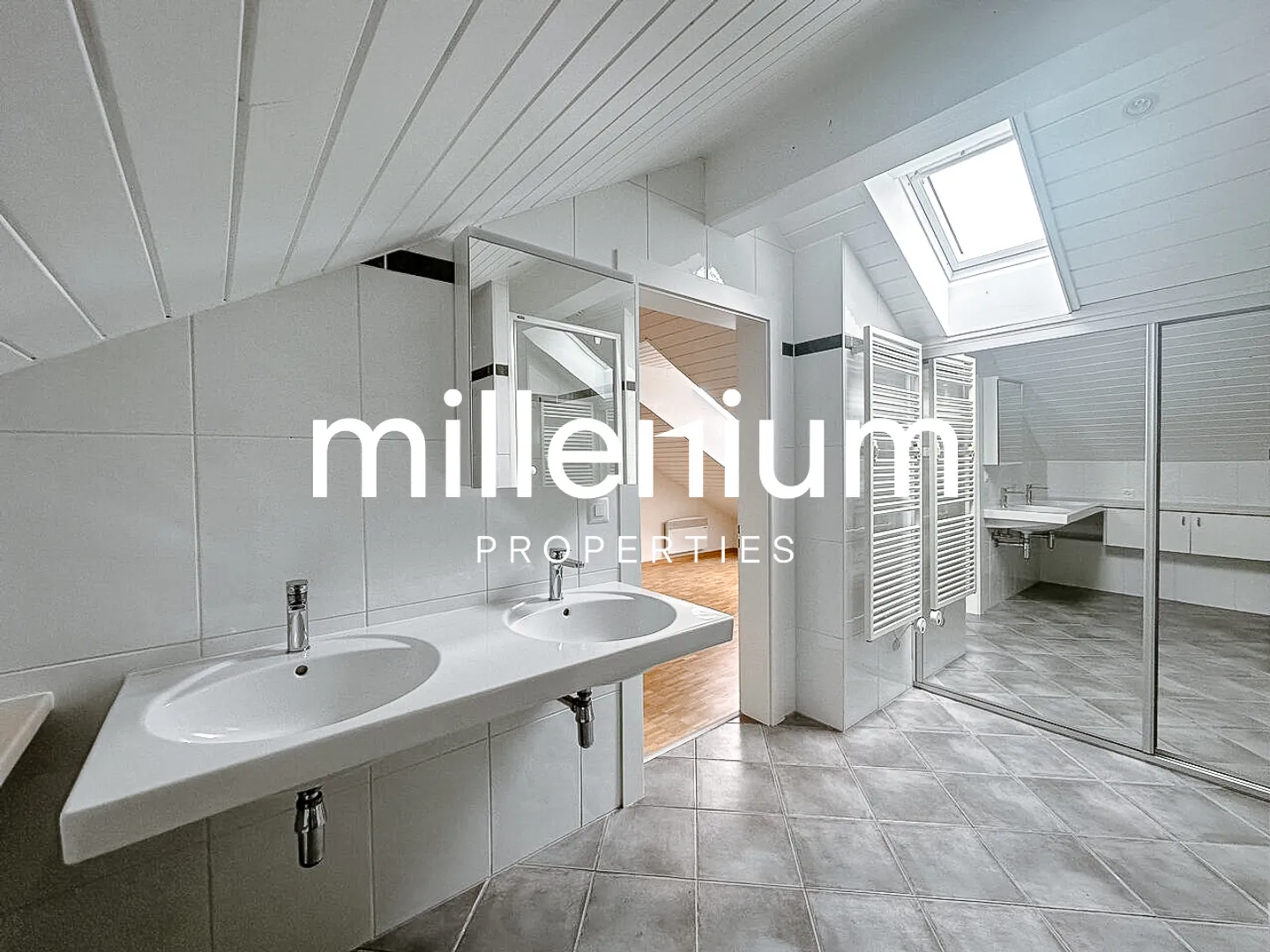 Renovated penthouse duplex in old Carouge - Photo 6 of 10
