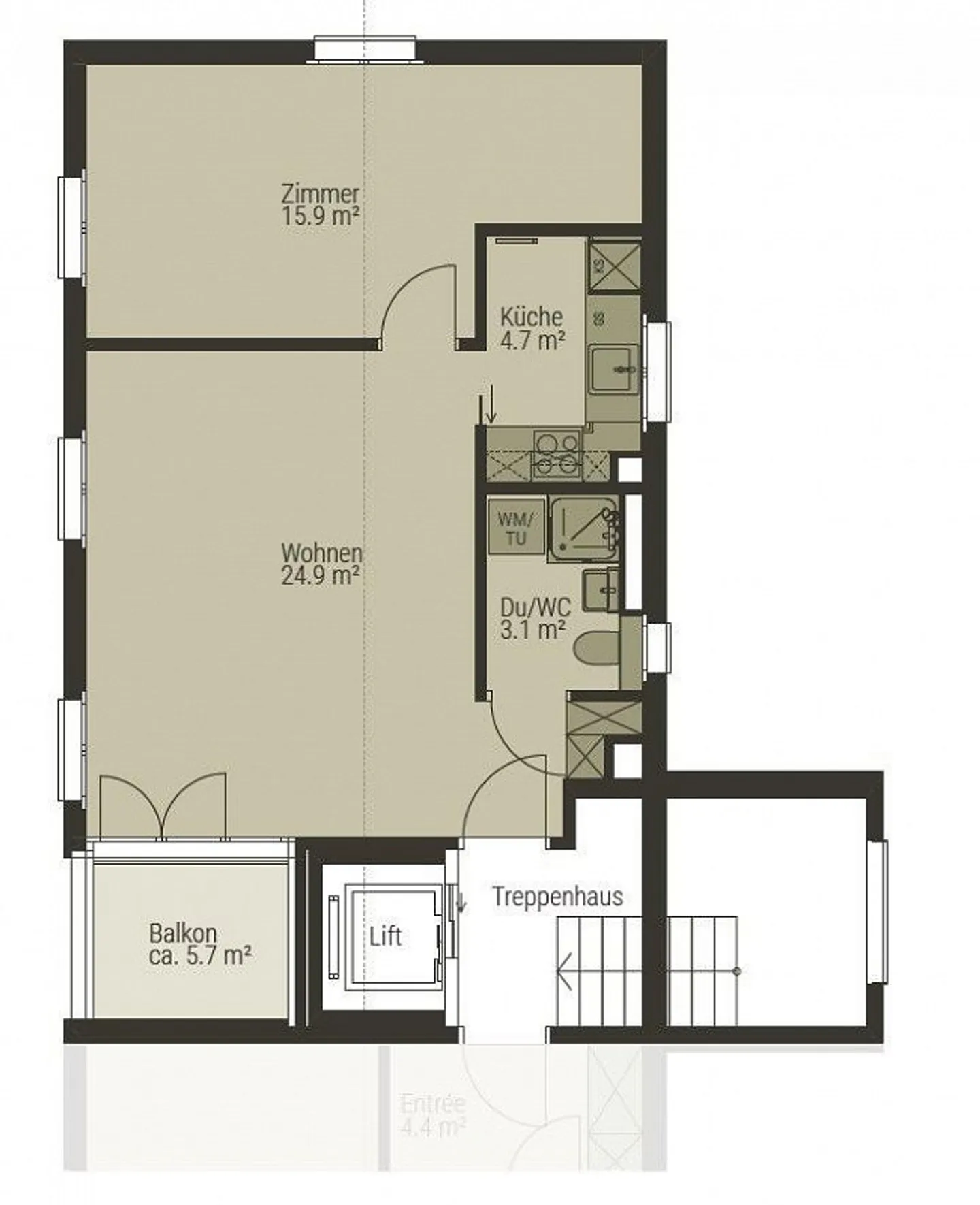 Stai cercando un appartamento nel verde? - Foto 5 di 6