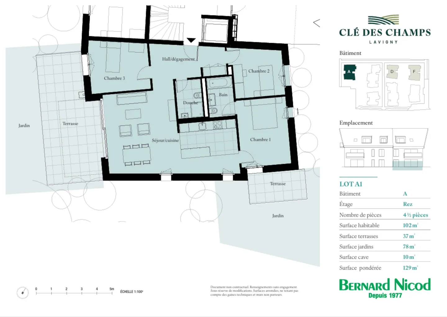 New Promotion: 4.5-Room Apartment with Terrace and Garden - Photo 11 of 11