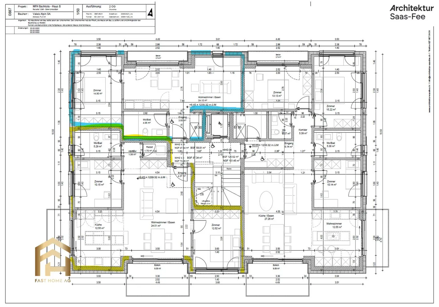 Progetto di nuova costruzione innovativo: Appartamento moderno di 3,5 locali - Foto 12 di 12