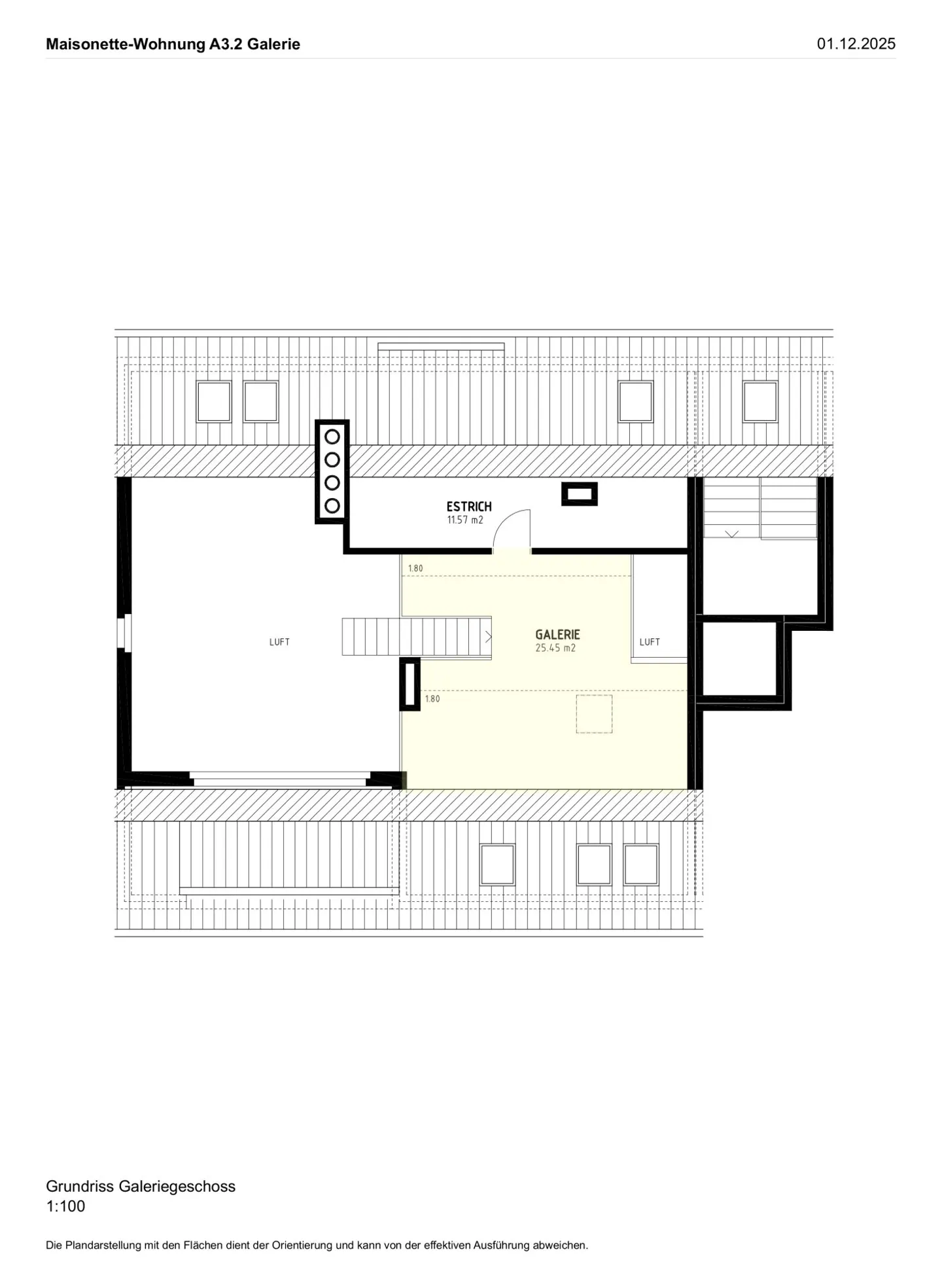 Your new home in the village center: 3.5-room maisonette with gallery & cozy terrace - Photo 11 of 18