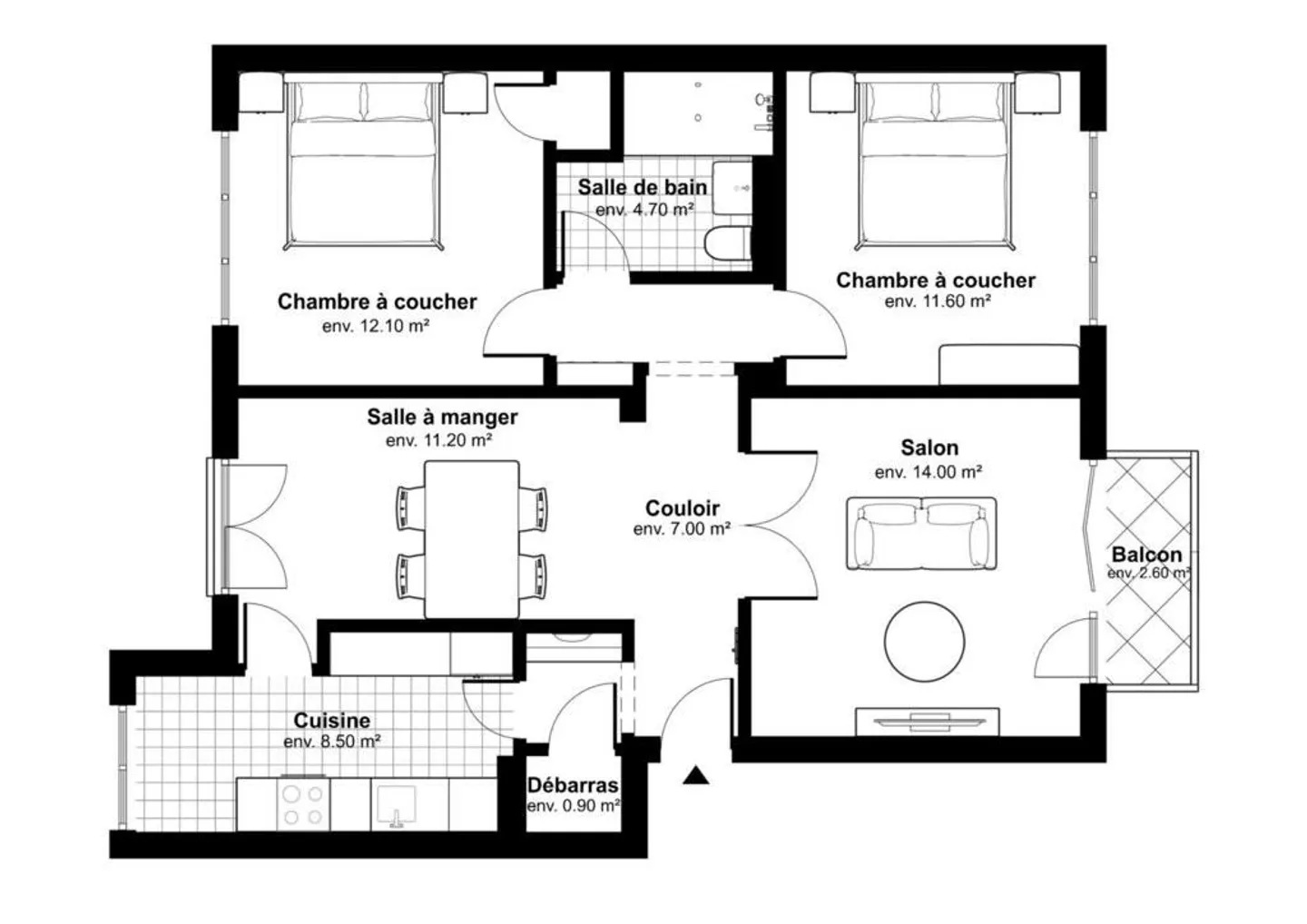 Wohnung im Stadtzentrum - Foto 10 von 11