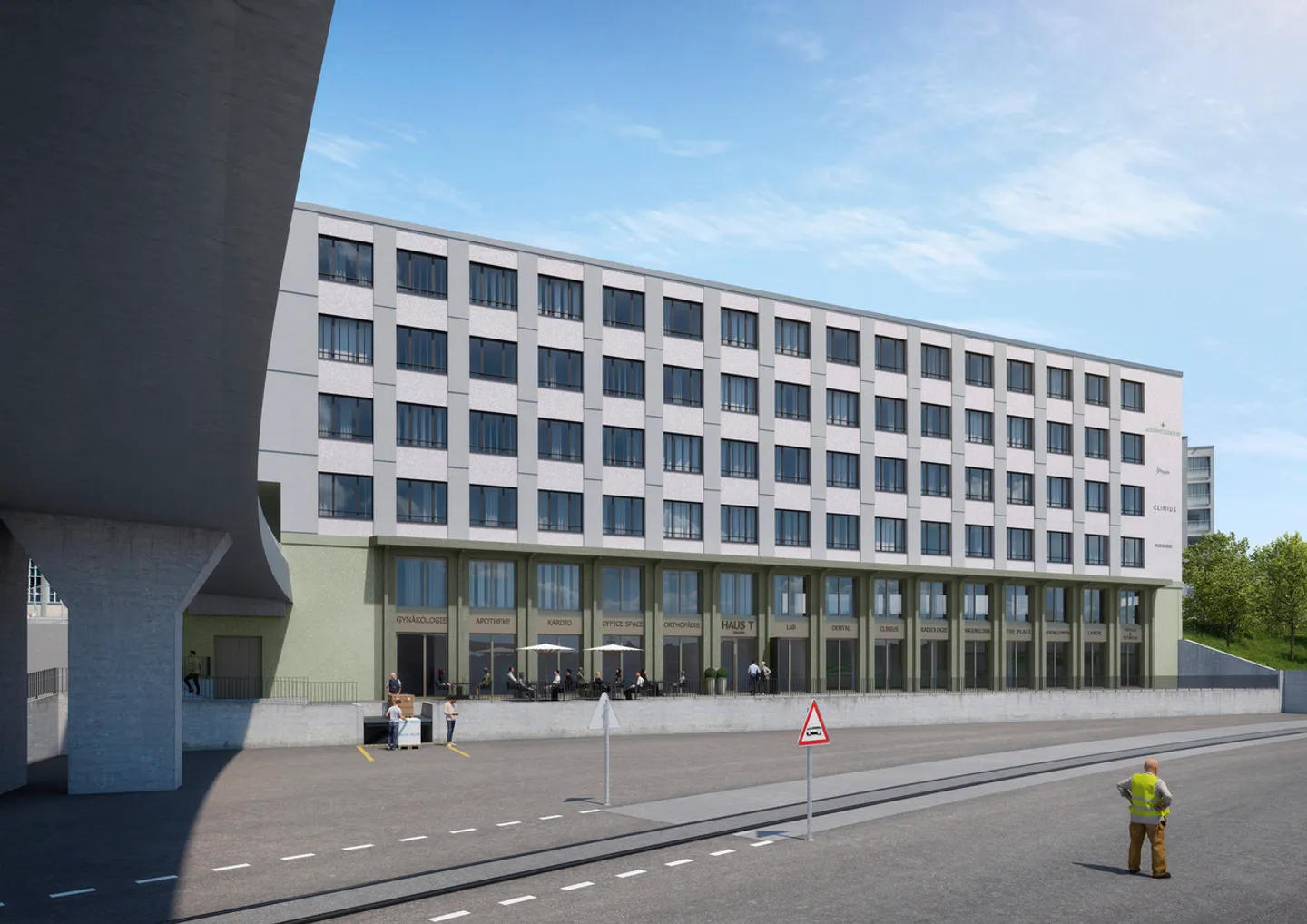 Edificio moderno con focus medico - Foto 3 di 3