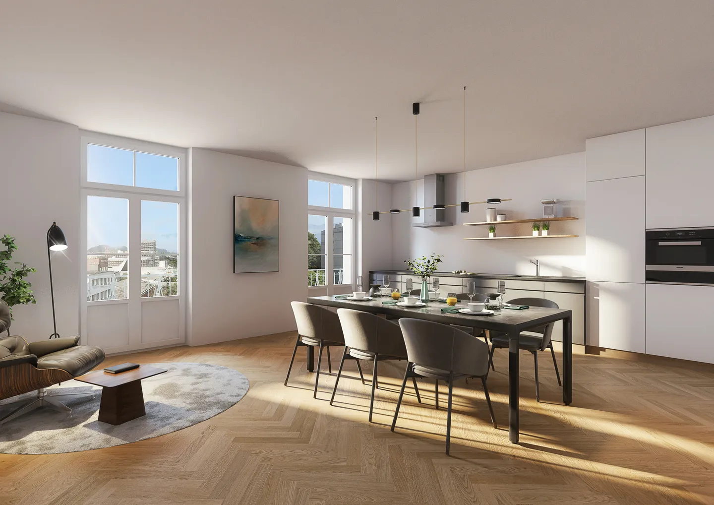 Spacious living with exclusive charm - Photo 3 of 4