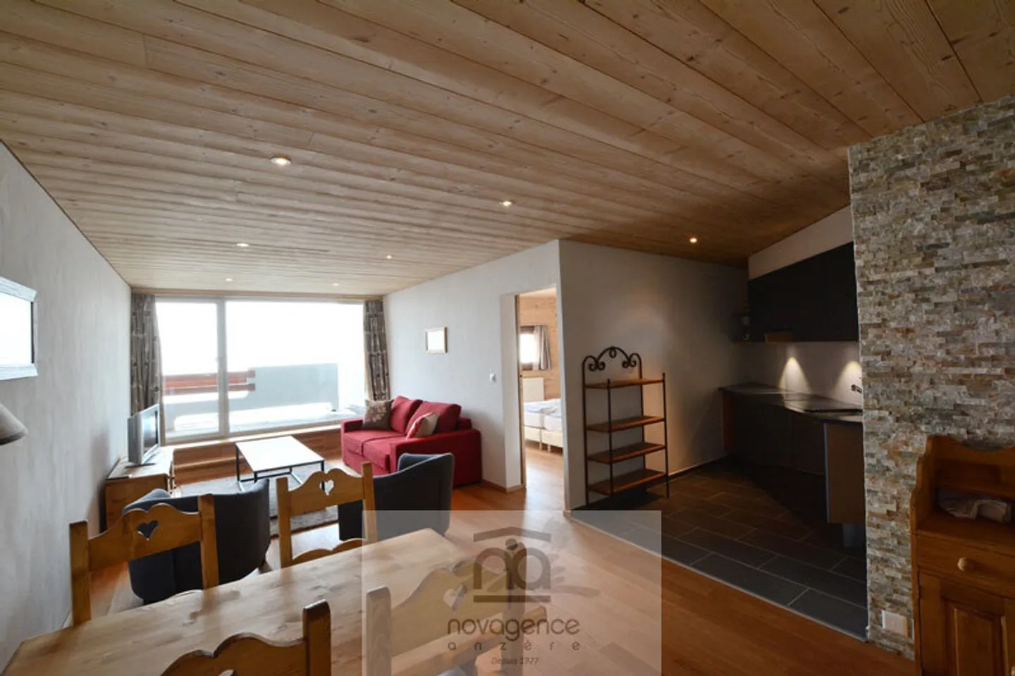 Charmante Wohnung in Anzère - Foto 2 von 9