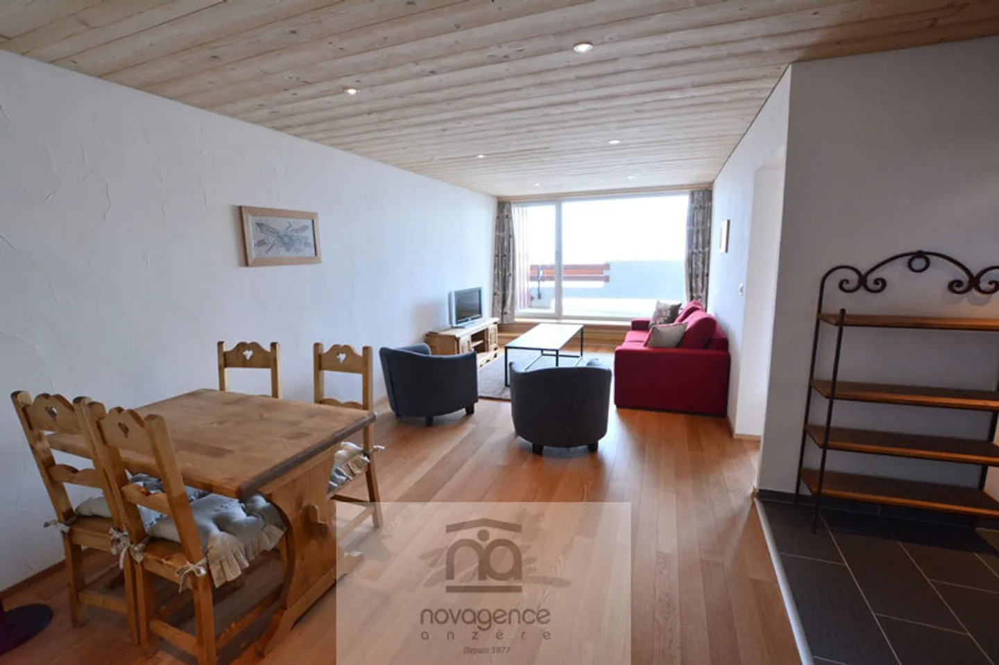 Charmante Wohnung in Anzère - Foto 3 von 9