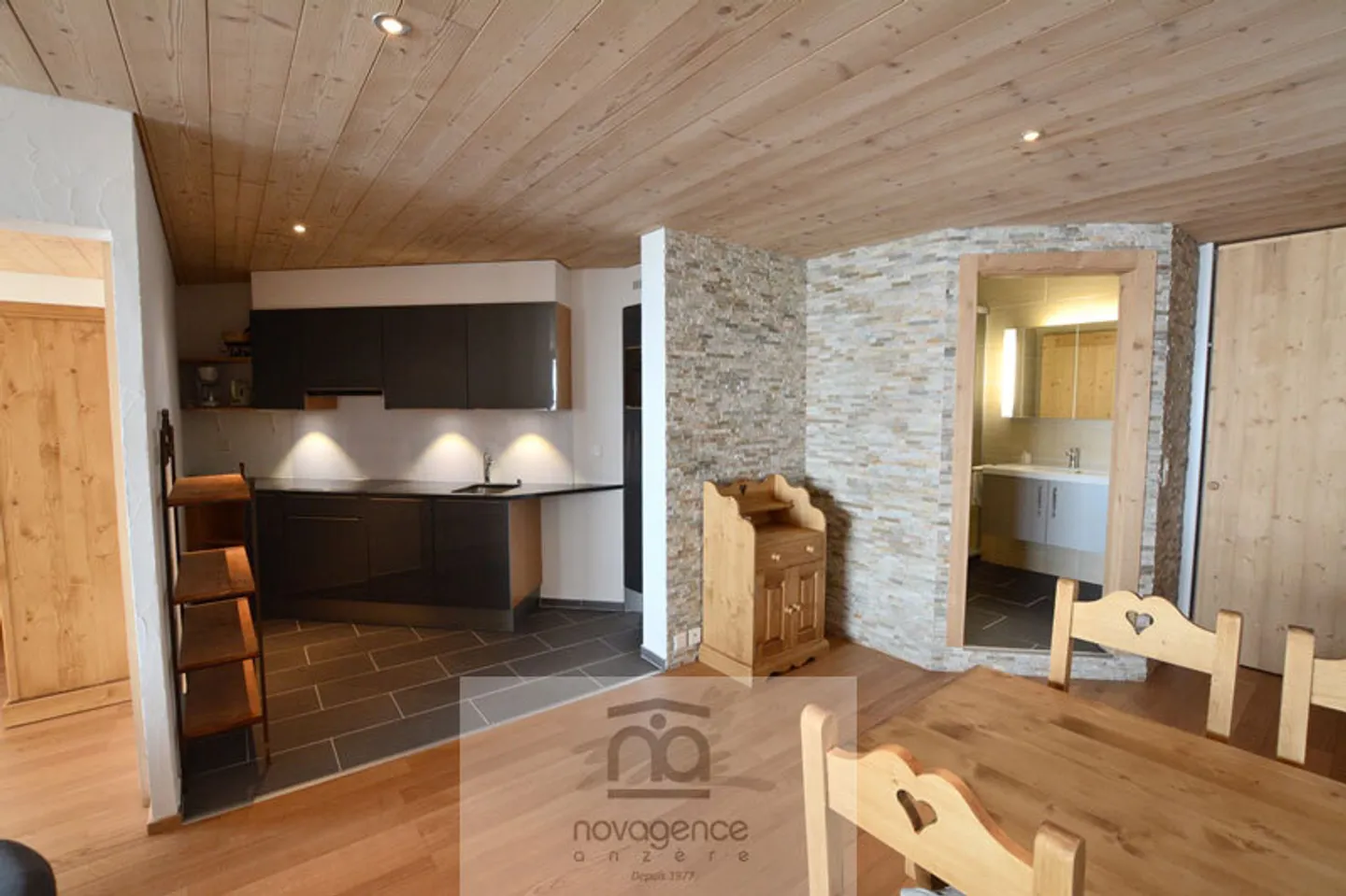 Charmante Wohnung in Anzère - Foto 5 von 9