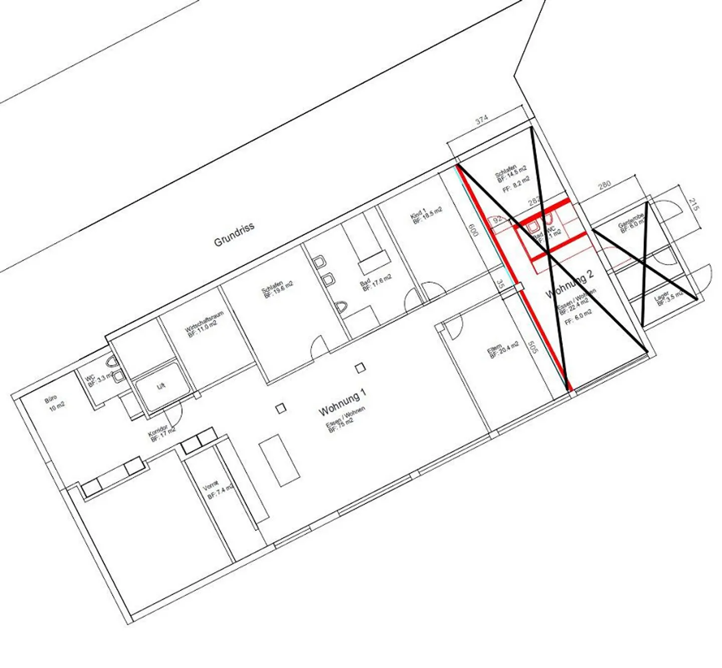 Grosszügige 5.5-Zimmer Loftwohnung - Photo 14 sur 14