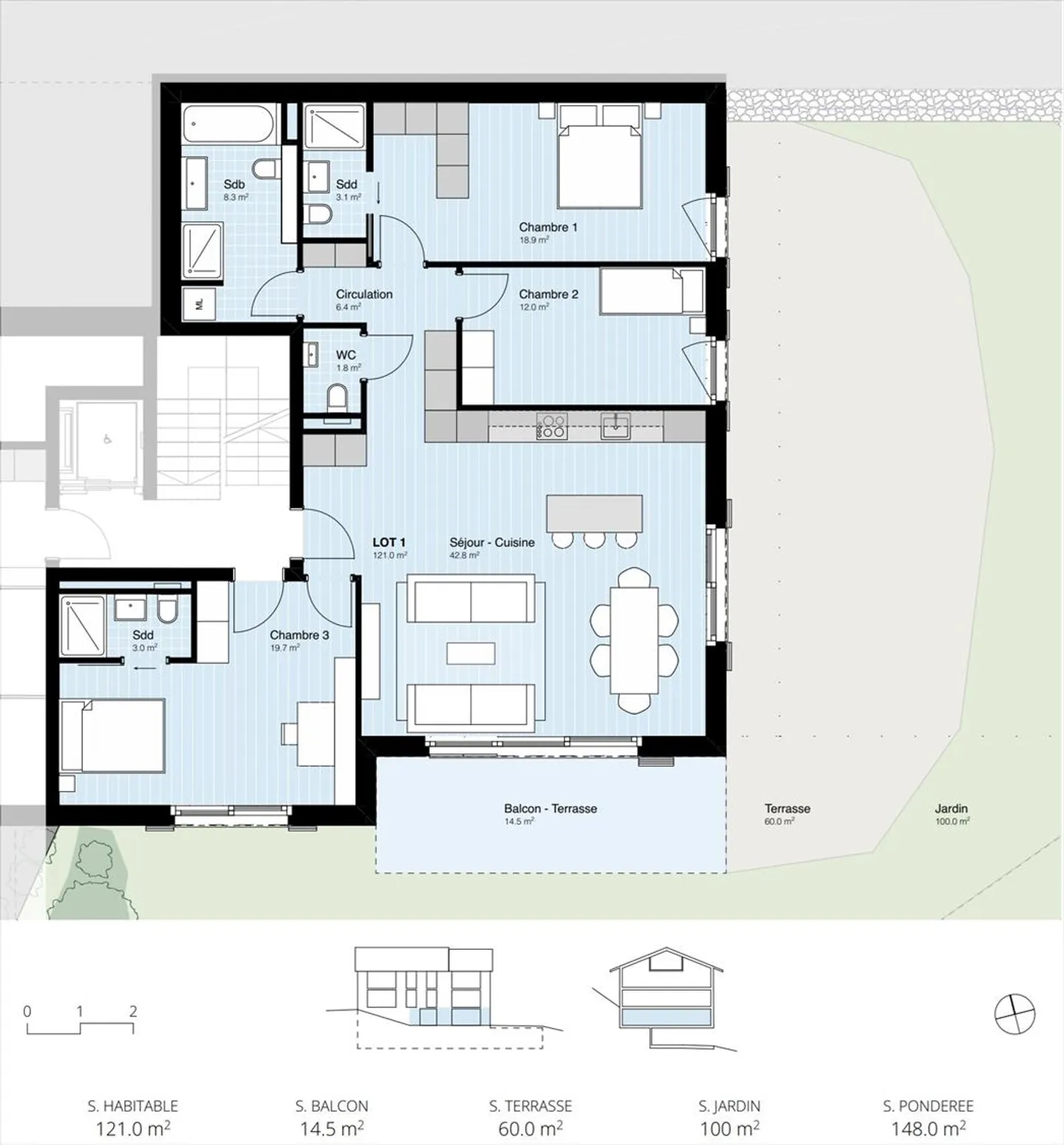 Appartamento 4.5 stanze - Foto 6 di 13
