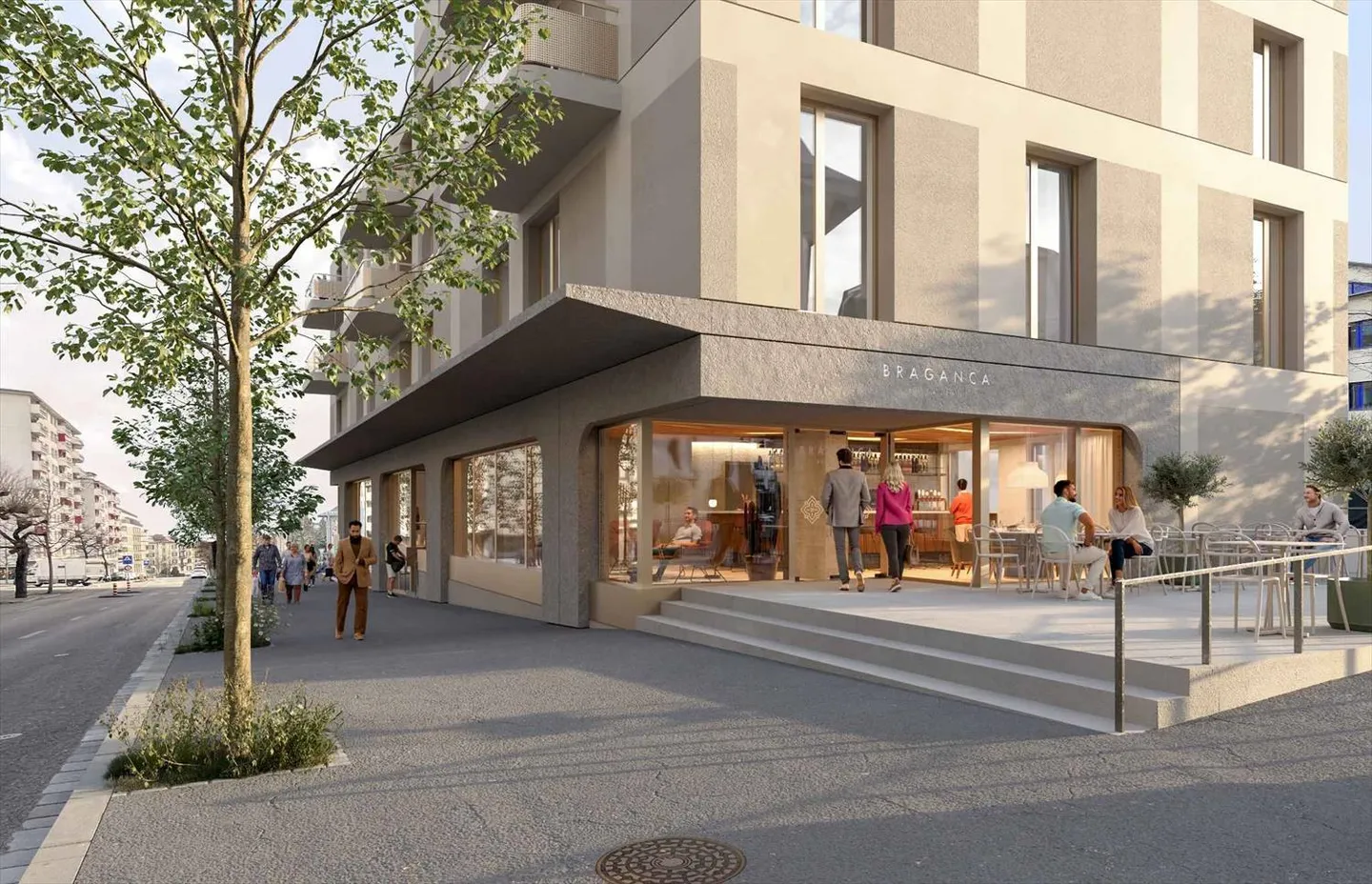 Spazi commerciali Lausanne-Ouchy con terrazza, estate 2026 - Foto 3 di 3