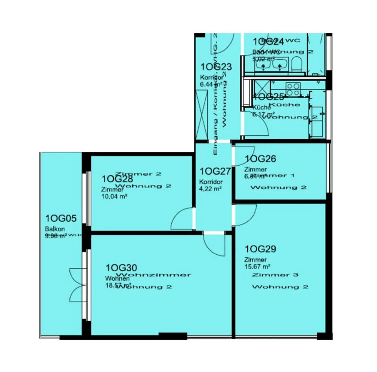 Charmante 4.5 Zimmer-Wohnung im Zentrum von Ebnat-Kappel - Foto 10 von 10