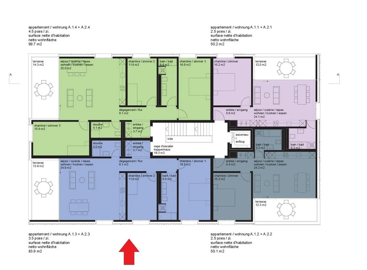 Charmante moderne und helle 3,5-Zimmer-Wohnung in Tentlingen - Foto 8 von 8